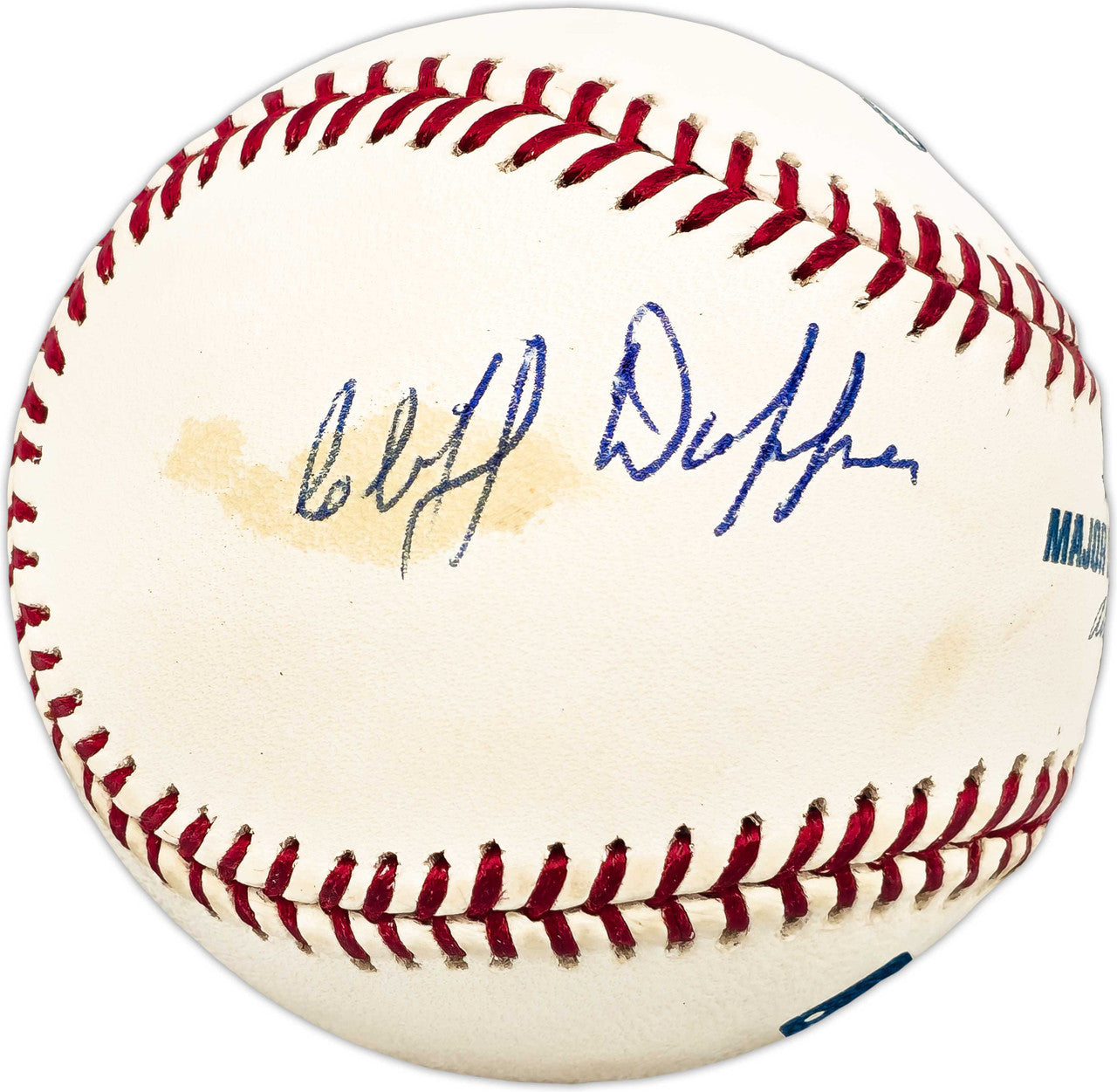 Cliff Dapper Autographed Official MLB Baseball Brooklyn Dodgers SKU #225757