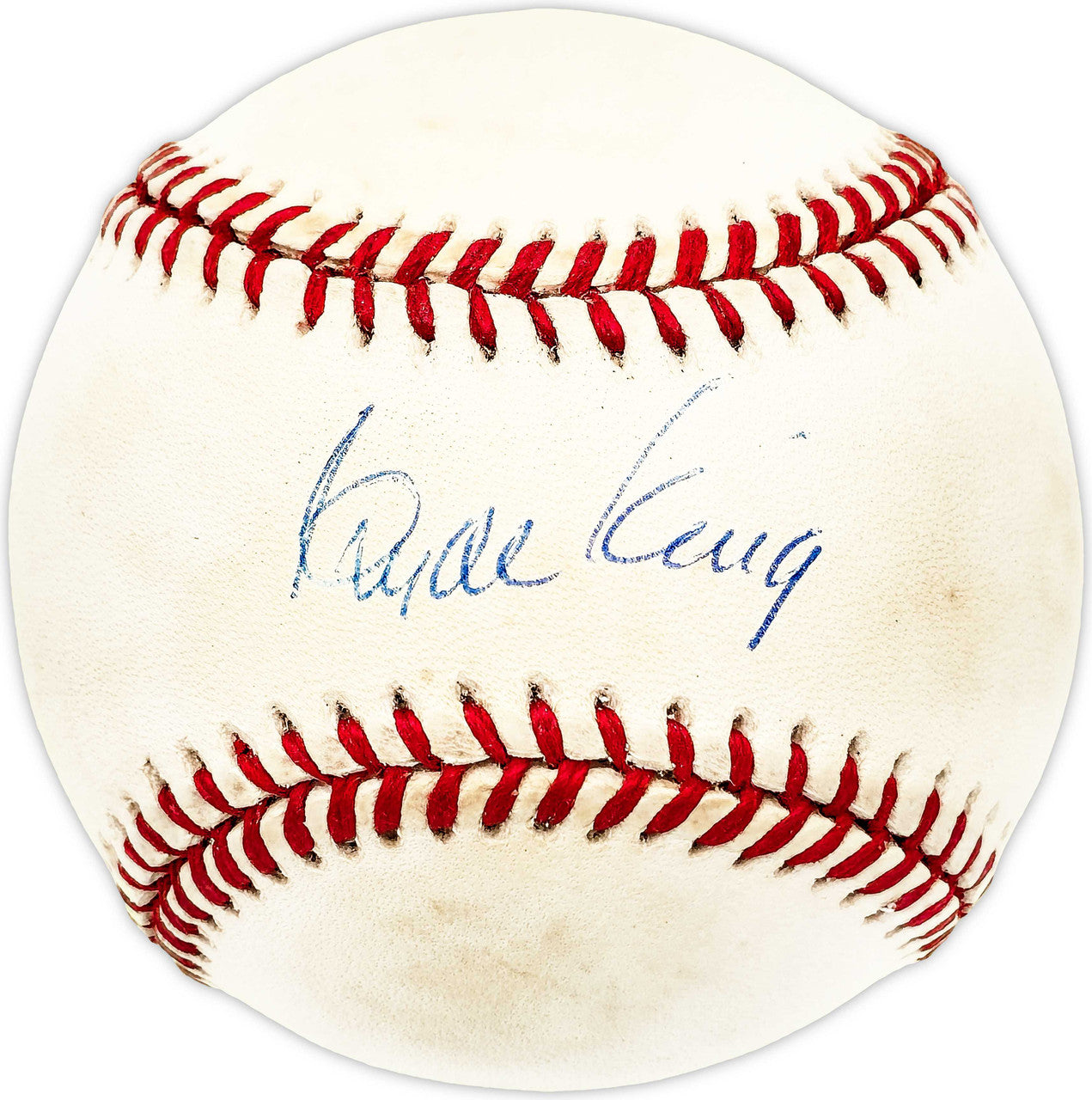 Clyde King Autographed Official NL Baseball Los Angeles Dodgers, Cincinnati Reds PSA/DNA #T37087