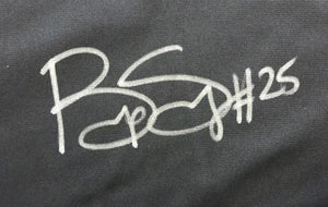 Bishop Sankey Autographed Washington Huskies Black Nike Replica Jersey (Size L) - Mill Creek Sports Authenticated