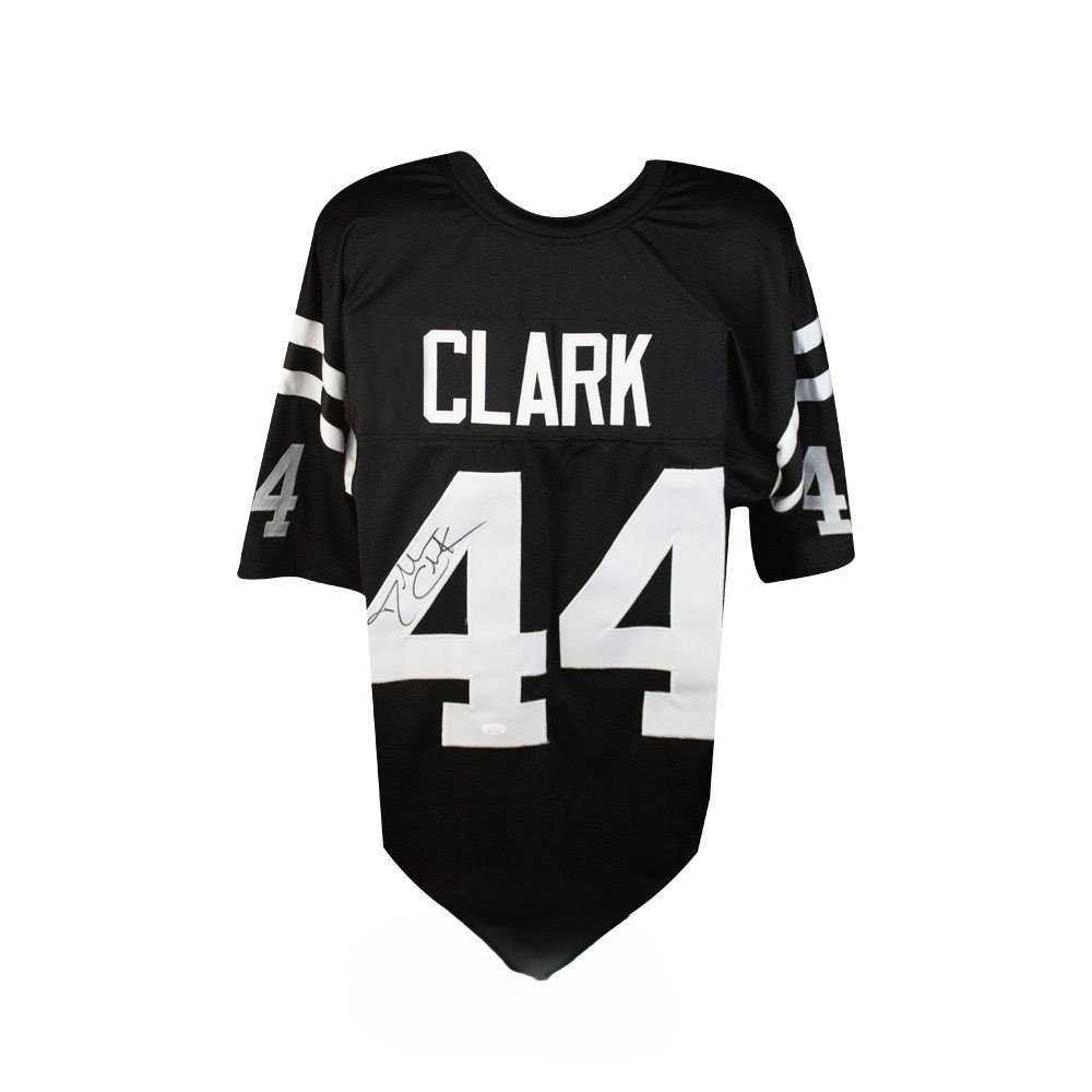 Indianapolis Colts Dallas Clark Autographed Custom Black Football Jersey - JSA COA