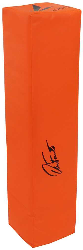 Dan Fouts Signed BSN Orange Endzone Football Pylon - Schwartz Authentic