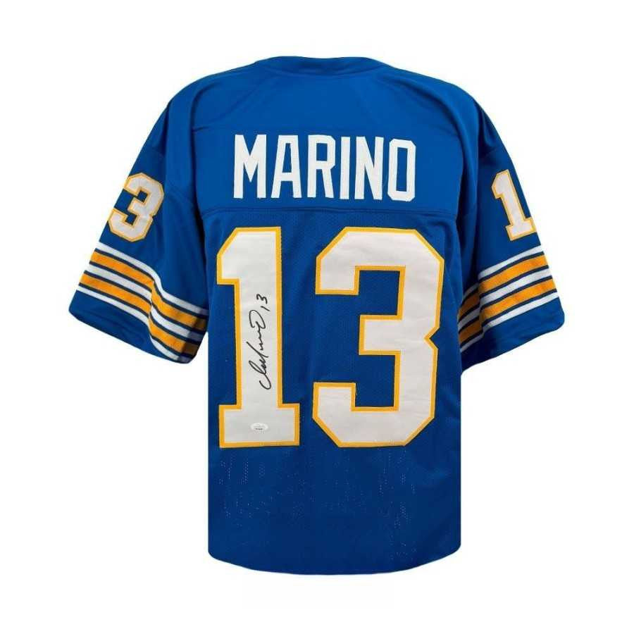 Dan Marino Signed Pittsburgh Panthers Blue Jersey – JSA COA