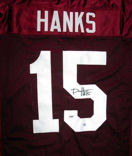 Darius Hanks Autographed Alabama Crimson Tide Red Jersey PSA/DNA RookieGraph
