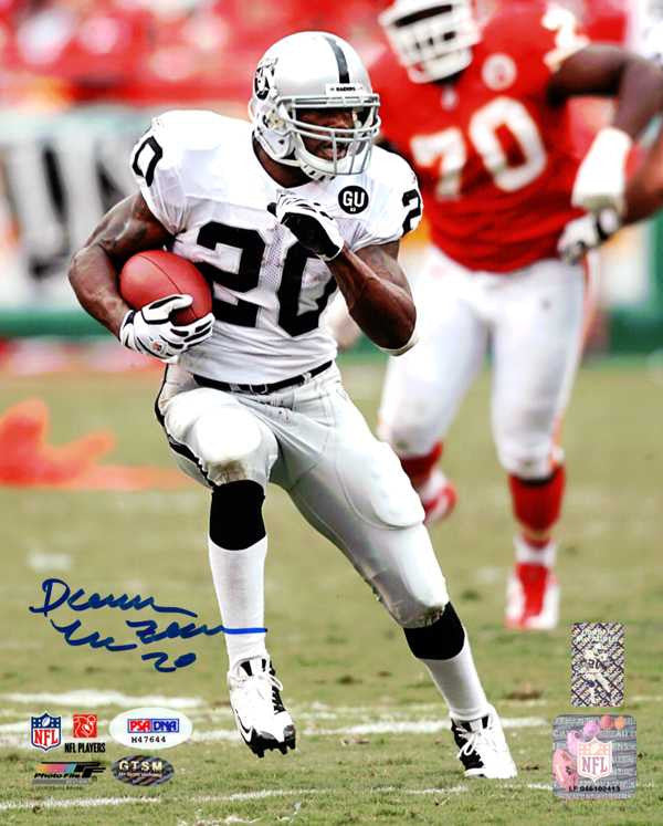 Darren McFadden Autographed 8x10 Photo Oakland Raiders Signed on Left PSA/DNA Stock