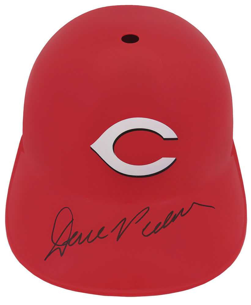 Dave Parker Signed Cincinnati Reds Replica Batting Helmet - Schwartz Authenticated