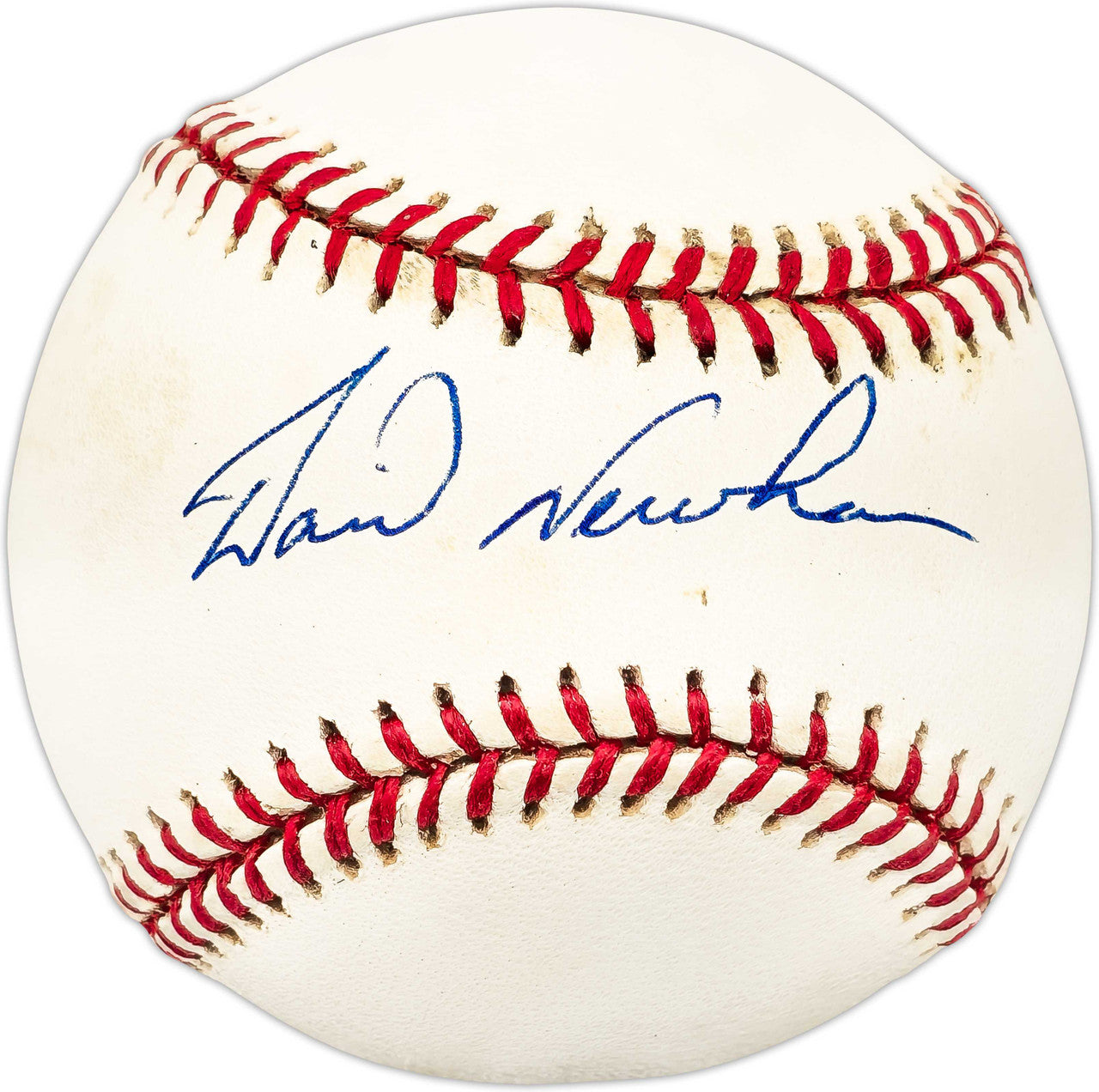 David Newhan Autographed Official NL Baseball Baltimore Orioles, San Diego Padres SKU #225666