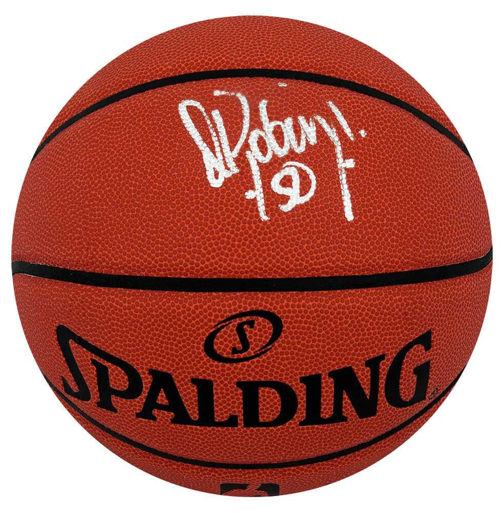 David Robinson Autographed Spalding Signature Series Full-Size Basketball – Beckett Certified