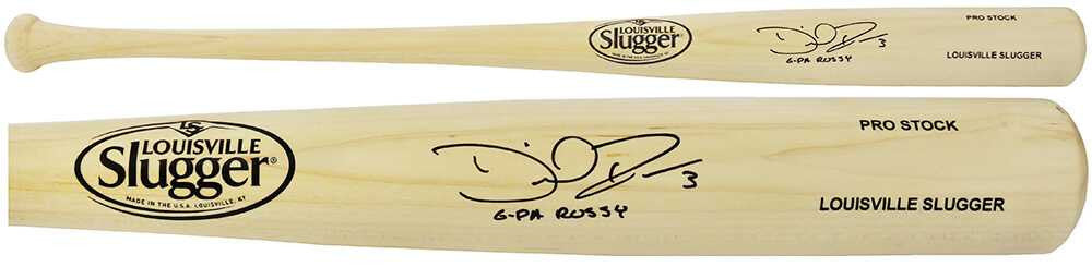 David Ross Signed Louisville Slugger Blonde Bat “G-Pa Rossy” – COA
