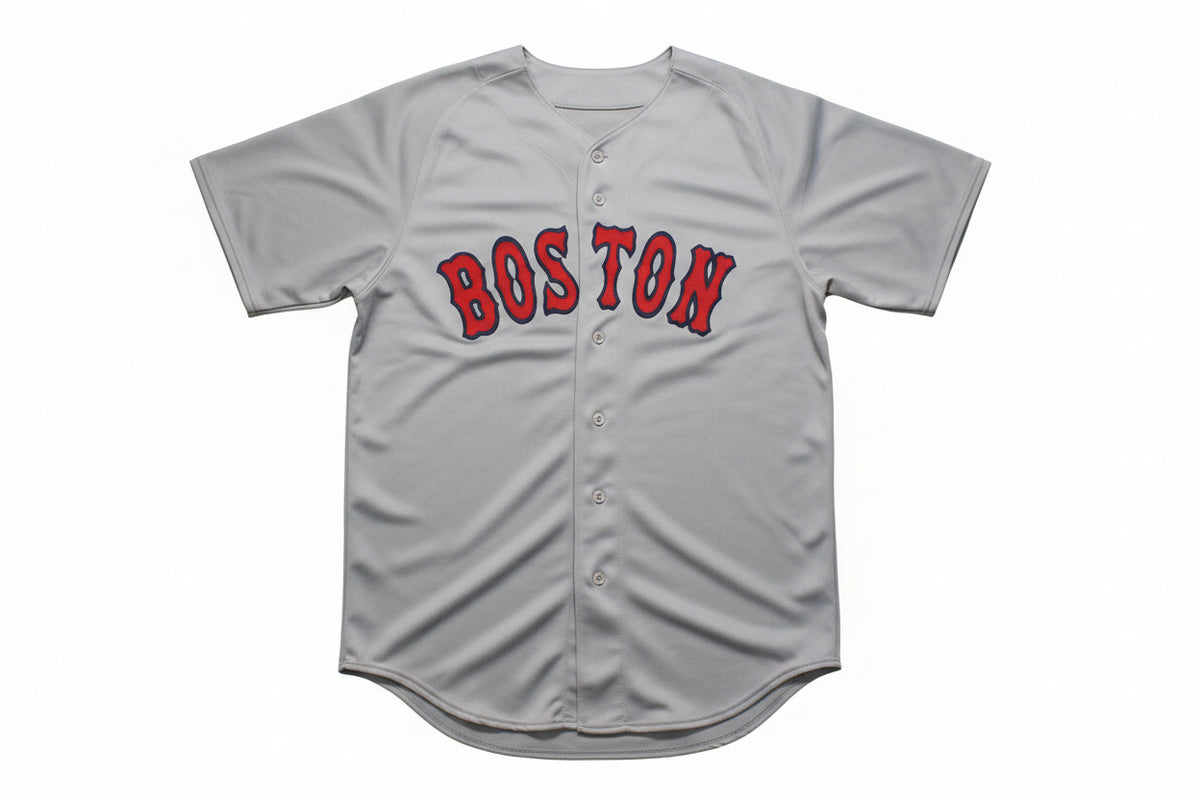Boston Red Sox David Ortiz Autographed Custom Gray Baseball Jersey - Tristar COA