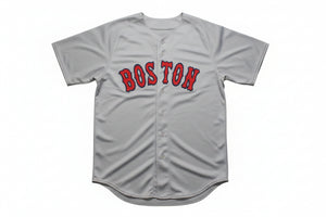 Boston Red Sox David Ortiz Autographed Custom Gray Baseball Jersey - Tristar COA