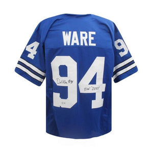DeMarcus Ware HOF 2023 Signed Dallas Cowboys Blue Jersey – BAS COA
