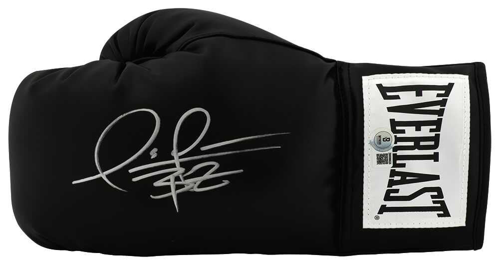 Deontay Wilder Signed Everlast Black Boxing Glove - Beckett