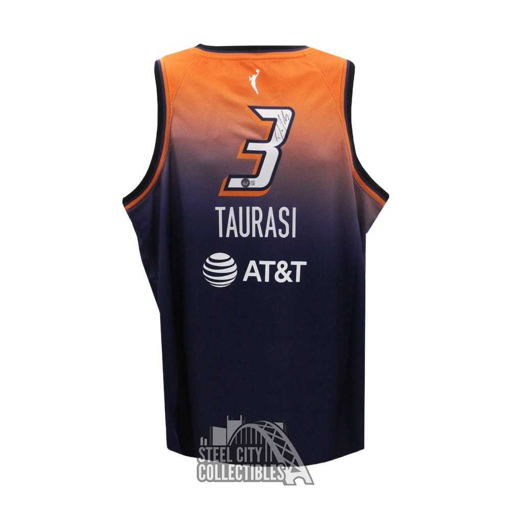 Diana Taurasi Autographed Phoenix Nike Orange Basketball Jersey - BAS