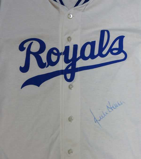 Dick Howser Autographed Kansas City Royals Jersey PSA/DNA #W06971