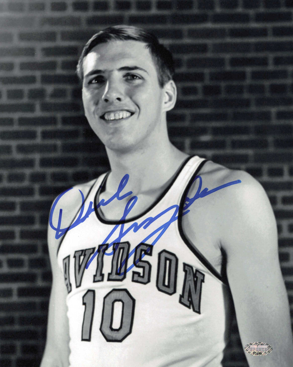 Dick Snyder Autographed 8x10 Photo Davidson MCS Holo #87483