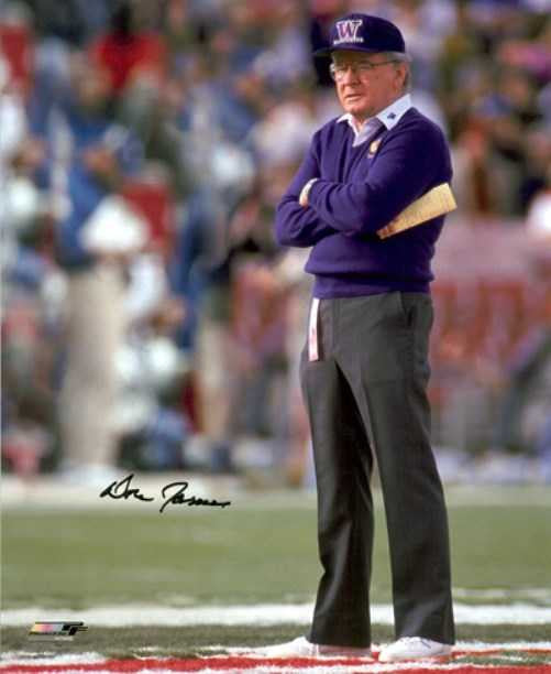 Don James Autographed 8x10 Photo Washington Huskies - Mill Creek Authentic