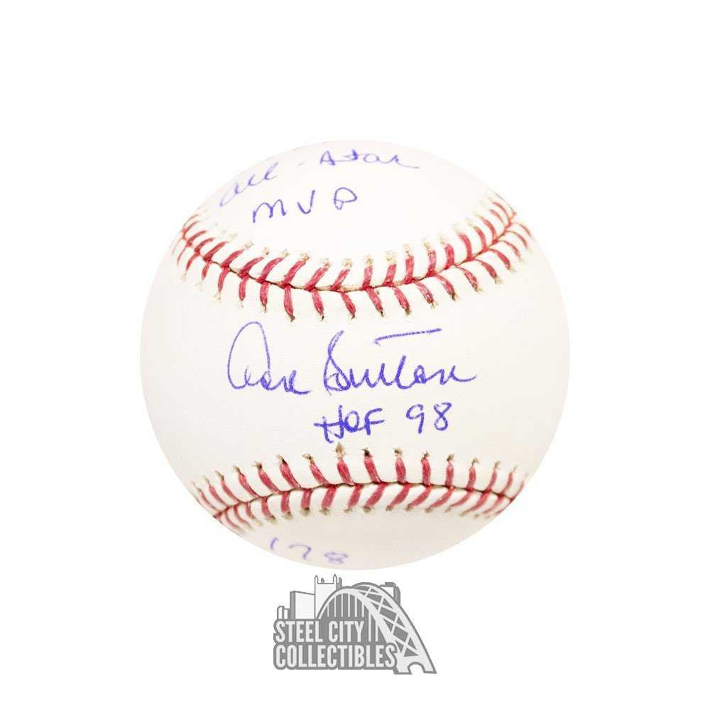 Don Sutton Stats Autographed Official MLB Baseball - PSA/DNA COA