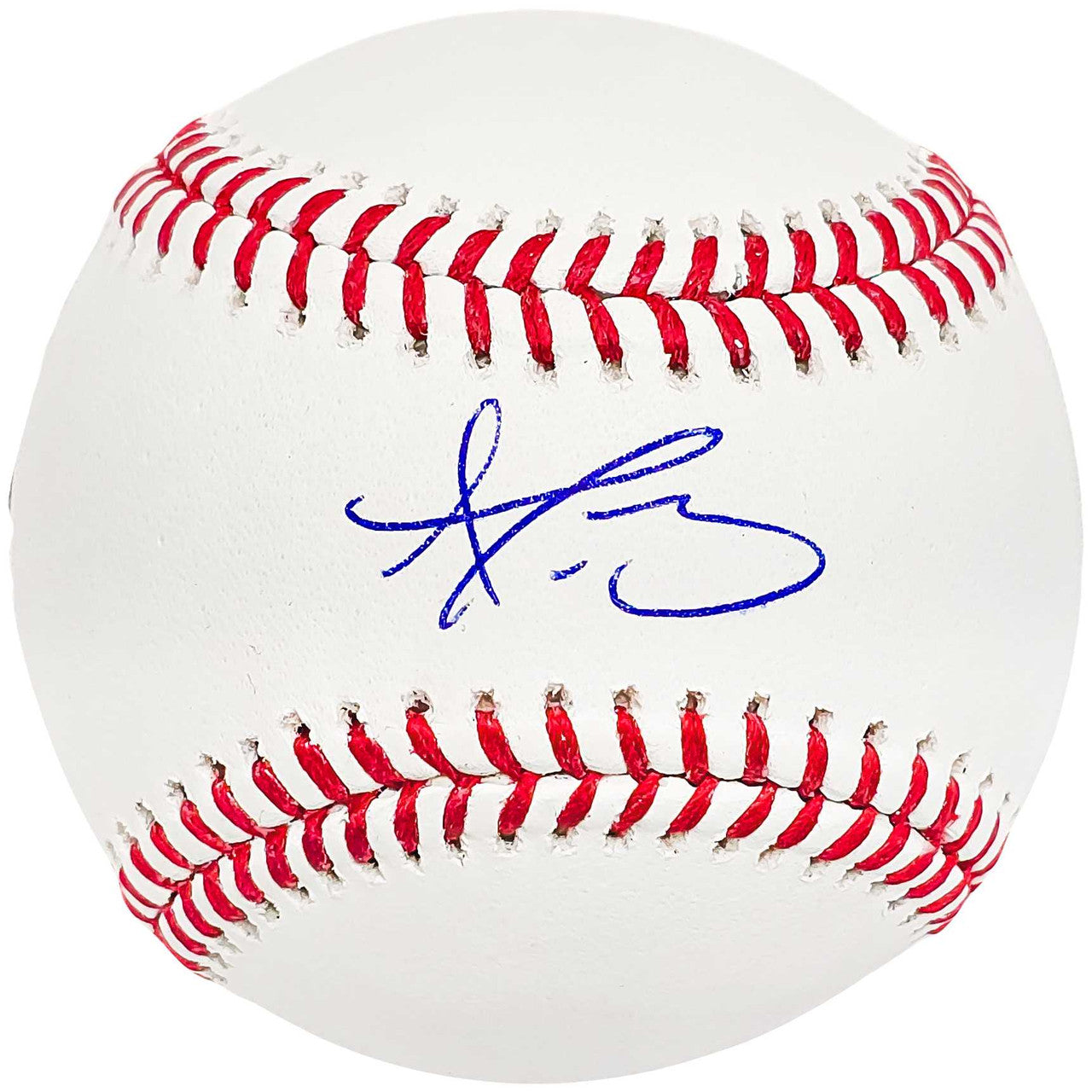 Dustin May Autographed Official MLB Baseball Los Angeles Dodgers Fanatics Holo #JD830988