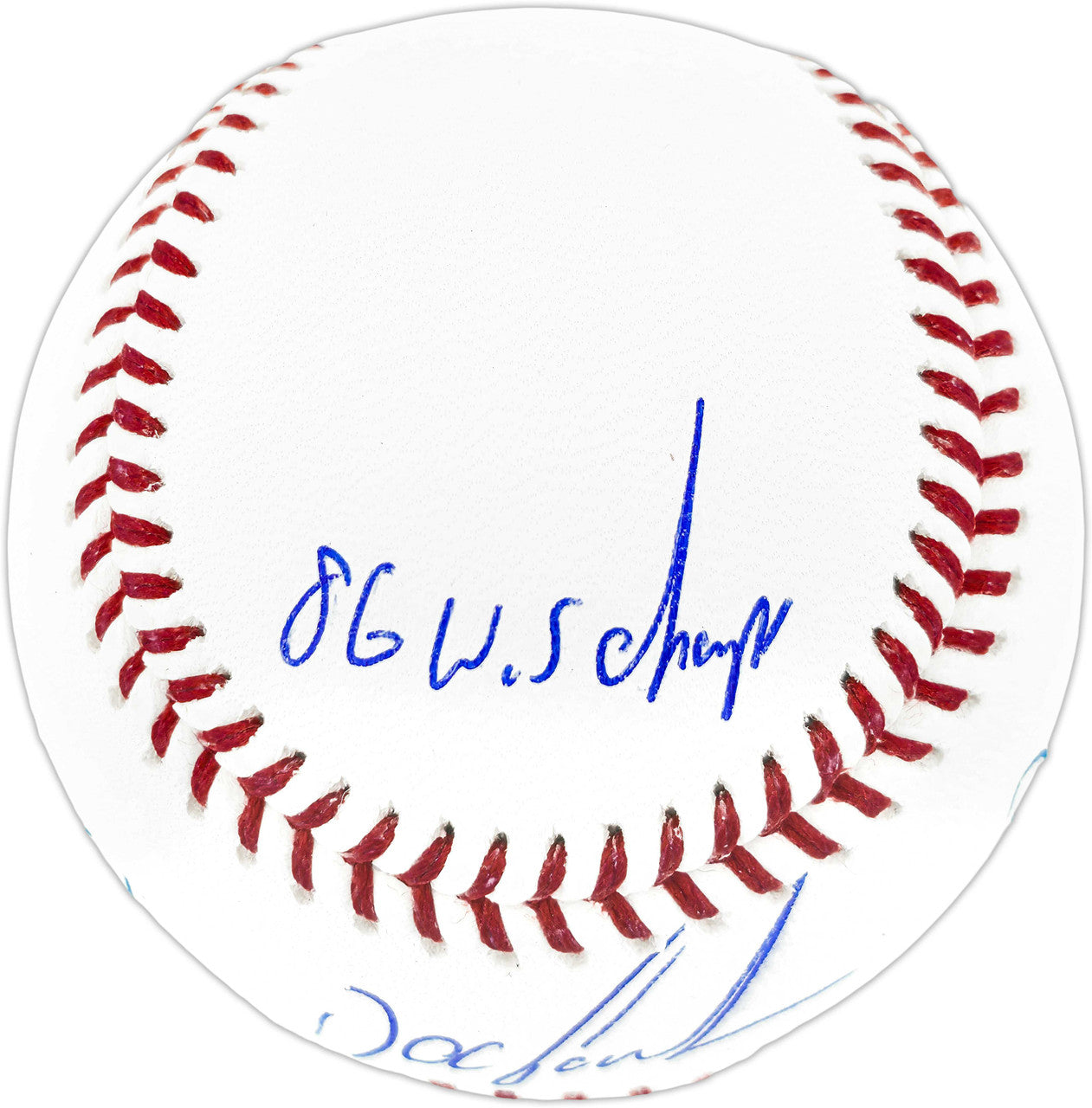 New York Mets Dwight Gooden Autographed Official Rawlings MLB Baseball - 4 Inscriptions - BAS Certified