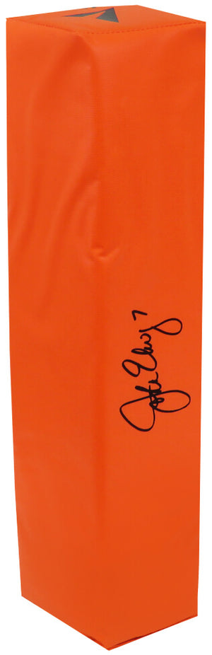 John Elway Signed Orange Endzone Pylon