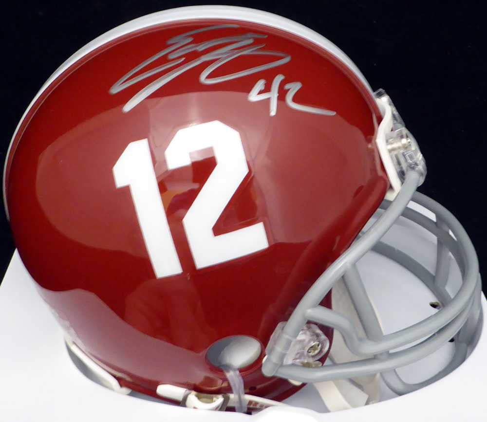 Eddie Lacy Signed Alabama Crimson Tide Mini Helmet – MCS Holo