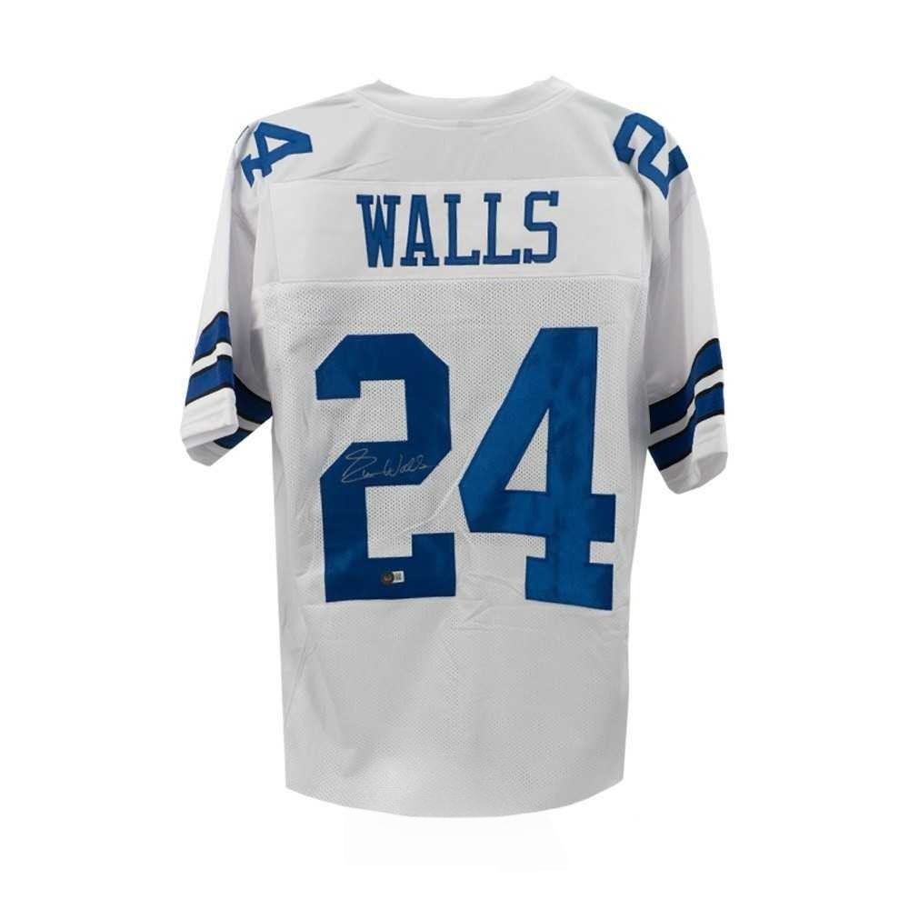 Dallas Cowboys Everson Walls Autographed Custom Football Jersey - Beckett BAS COA