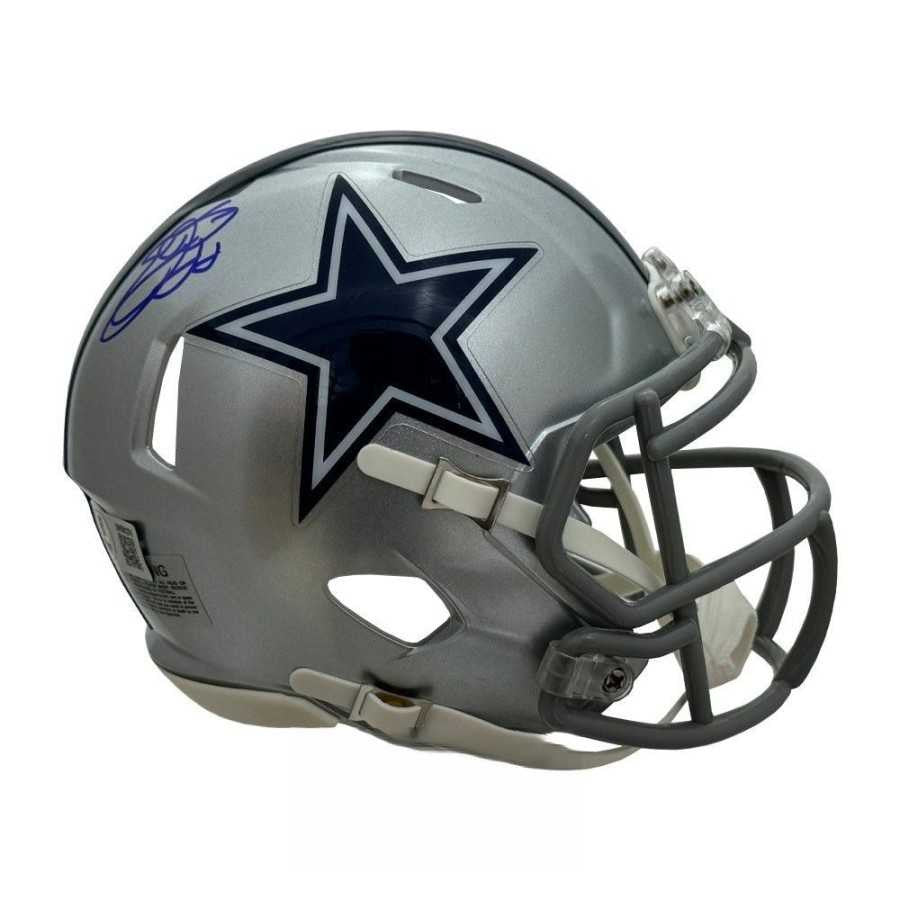 emmitt smith stolen helmet Autographed Cowboys Chrome Authentic SpeedFlex Bec Super Sports Center It is officially licensed by the National Football League and comes with an individually numbered Emmitt Smith Authentic Hand Signed