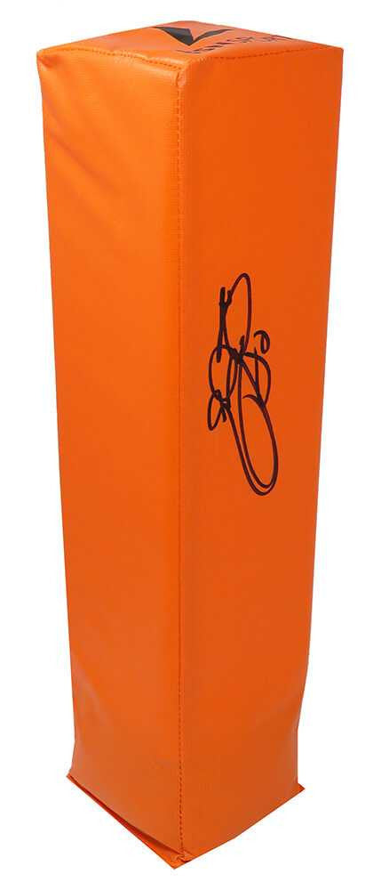 Emmitt Smith Signed Orange Endzone Pylon – Schwartz COA