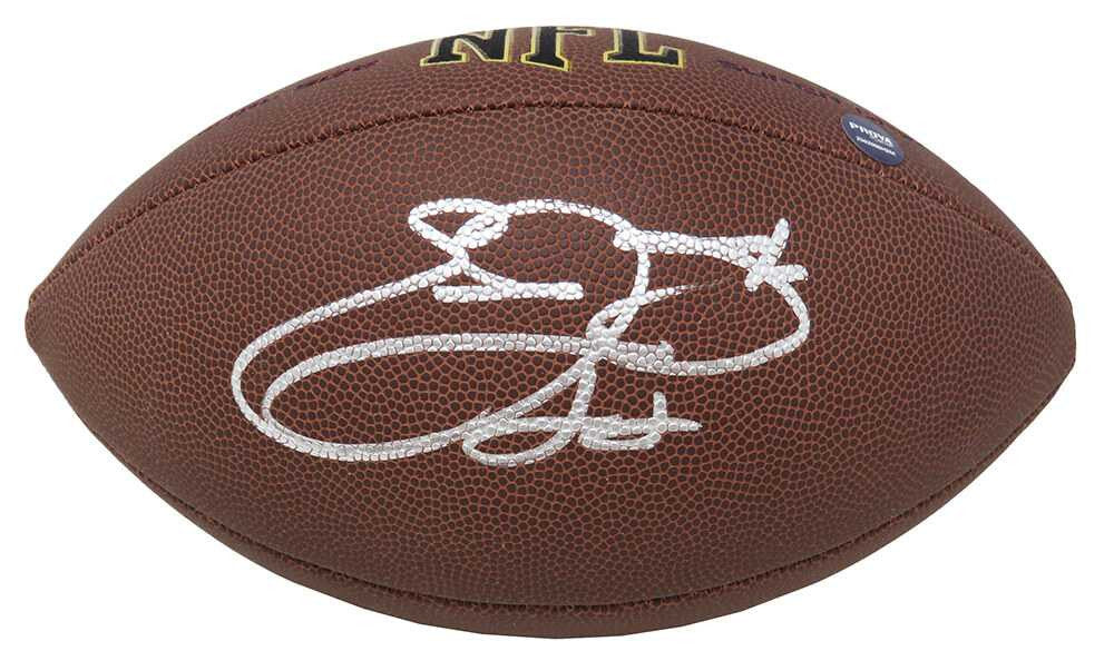 Emmitt Smith Signed Wilson Super Grip Full Size NFL Football – Emmitt Smith Authentic
