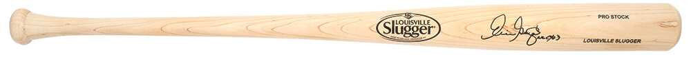Eric Gagne Autographed Louisville Slugger Pro Stock Blonde Baseball Bat w/NL CY 03