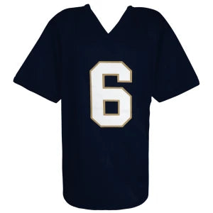 Notre Dame Fighting Irish Jordan Faison Signed Navy Jersey - Schwartz Authenticated