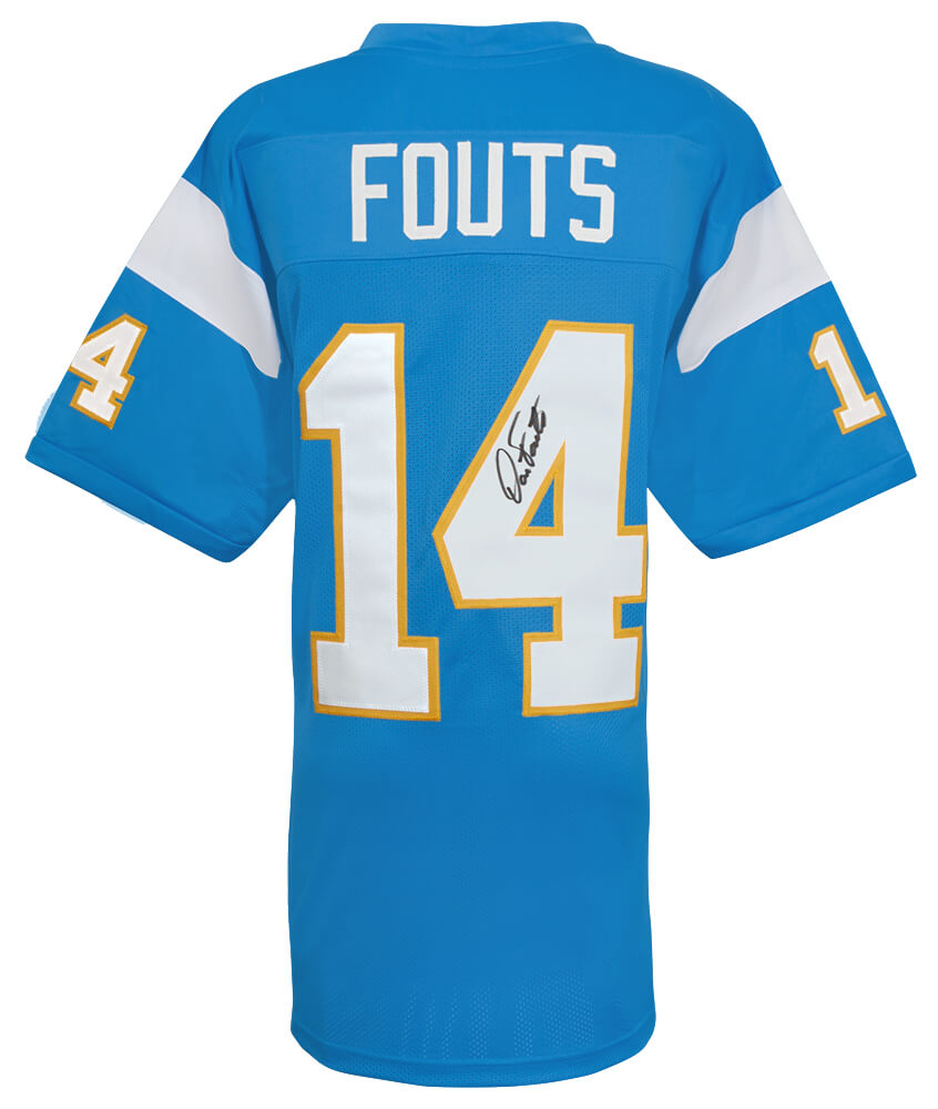 Dan Fouts Autographed Chargers Powder Blue Throwback Jersey - Schwartz Authenticated