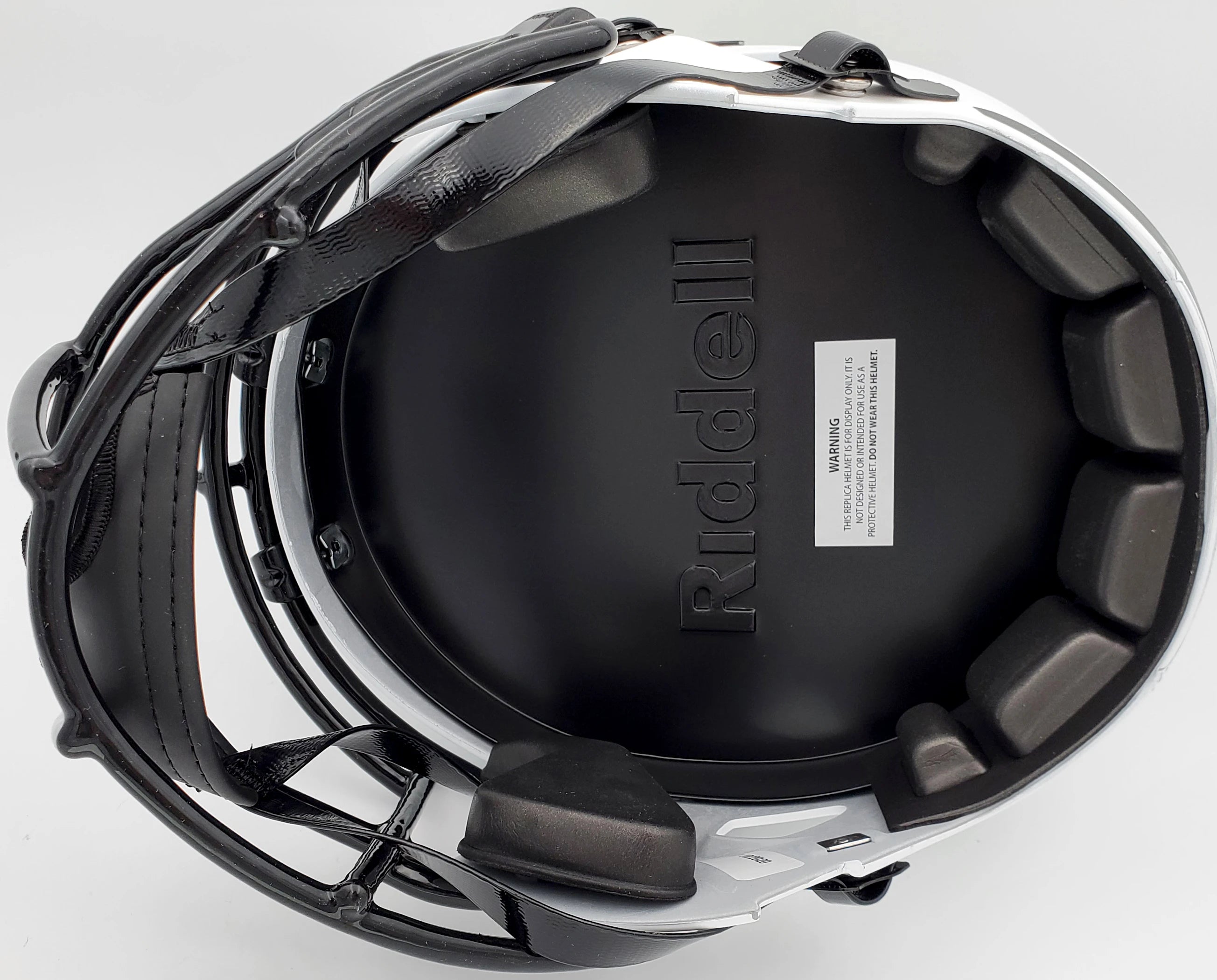 Russell Wilson Autographed Seattle Seahawks White Lunar Eclipse Full-Size Speed Replica Helmet - RW Holo & Beckett BAS