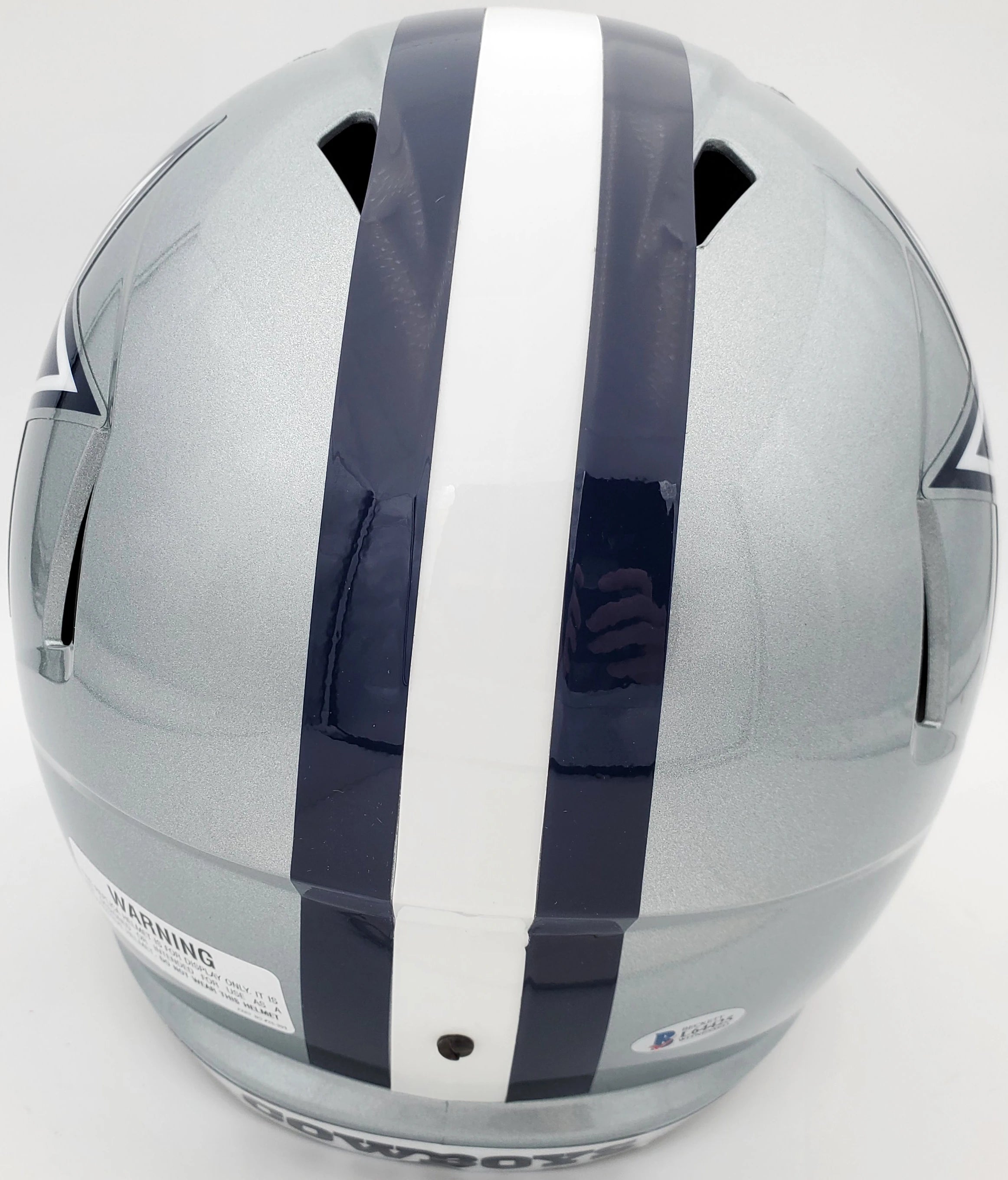 Ezekiel Elliott Autographed Dallas Cowboys Riddell Full Size Speed Replica Helmet - Beckett BAS Authenticated