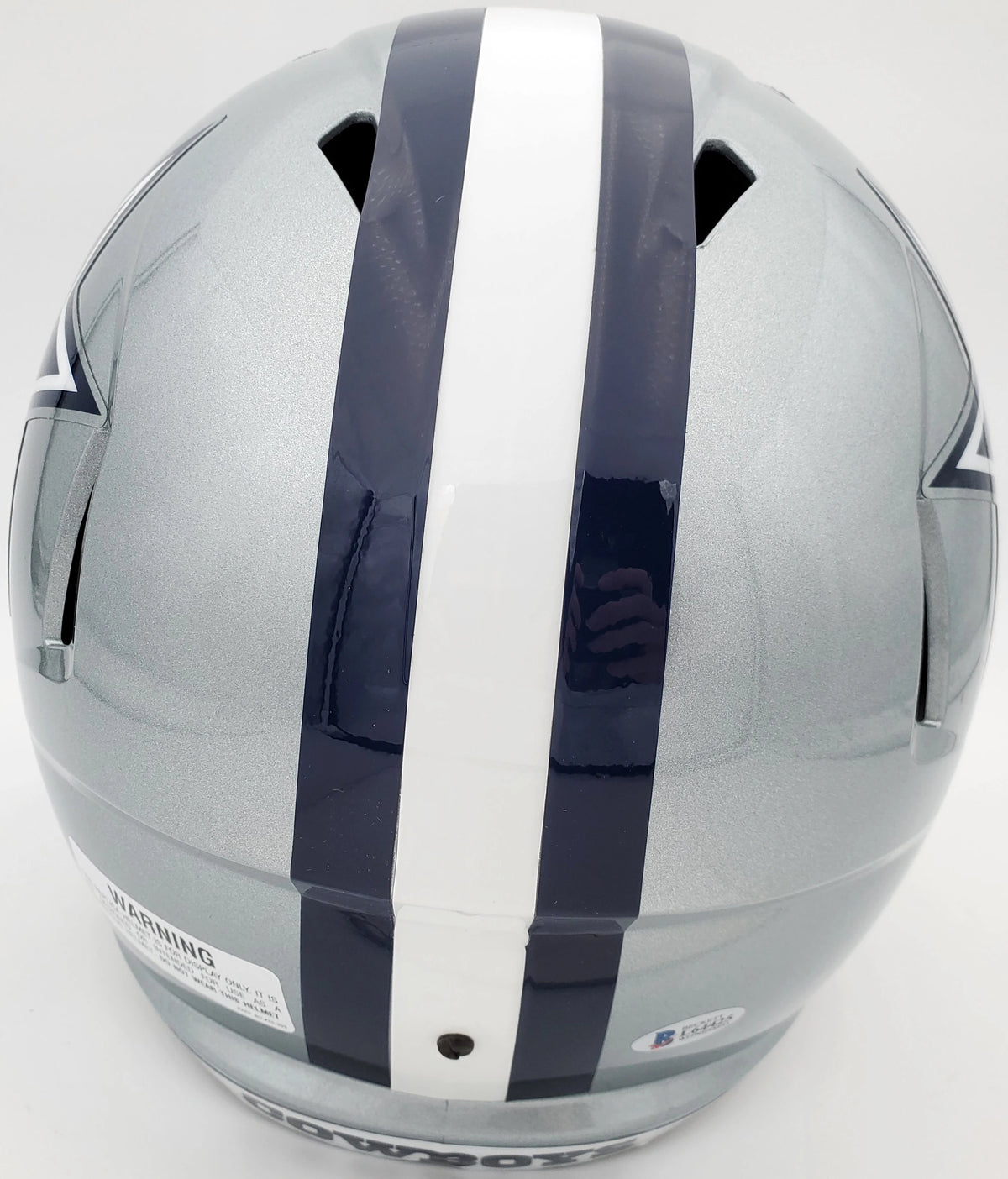 Ezekiel Elliott Autographed Dallas Cowboys Riddell Full Size Speed Replica Helmet - Beckett BAS Authenticated
