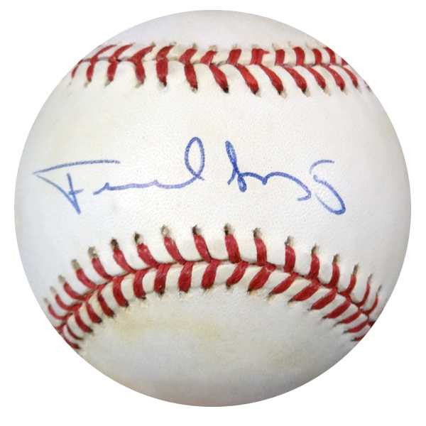 Fernando Gonzalez Autographed AL Baseball New York Yankees PSA/DNA #Z33329