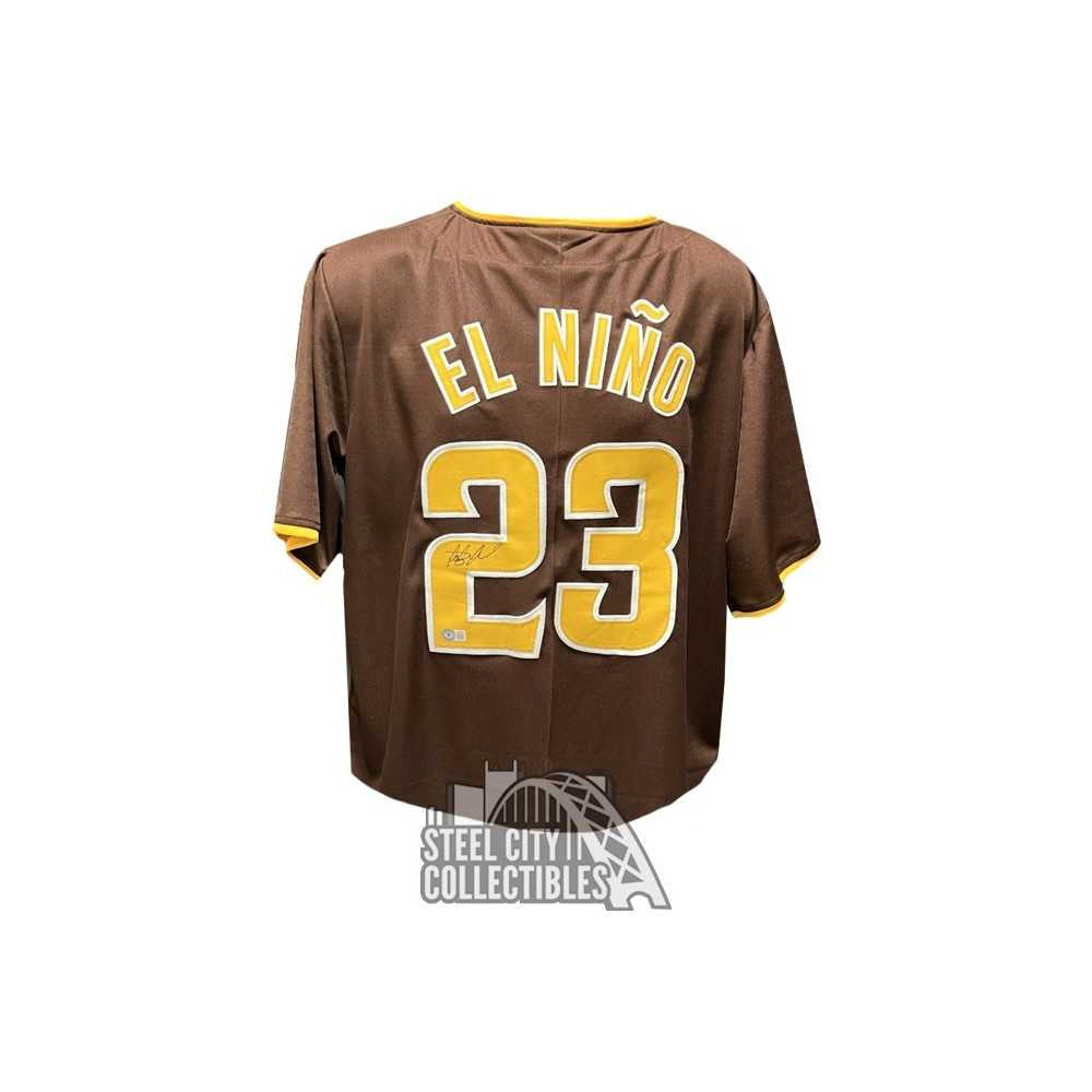 Fernando Tatis Jr Autographed El Nino San Diego Custom Brown Baseball Jersey - BAS