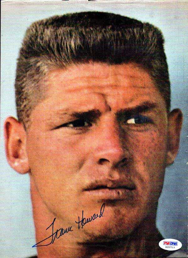 Frank Howard Autographed 8x11 Magazine Page Photo PSA/DNA #S25713