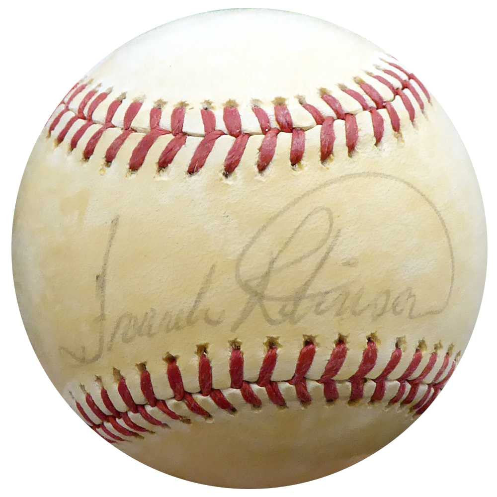 Frank Robinson Autographed Official AL Baseball Orioles, Reds Vintage Beckett BAS #E95490
