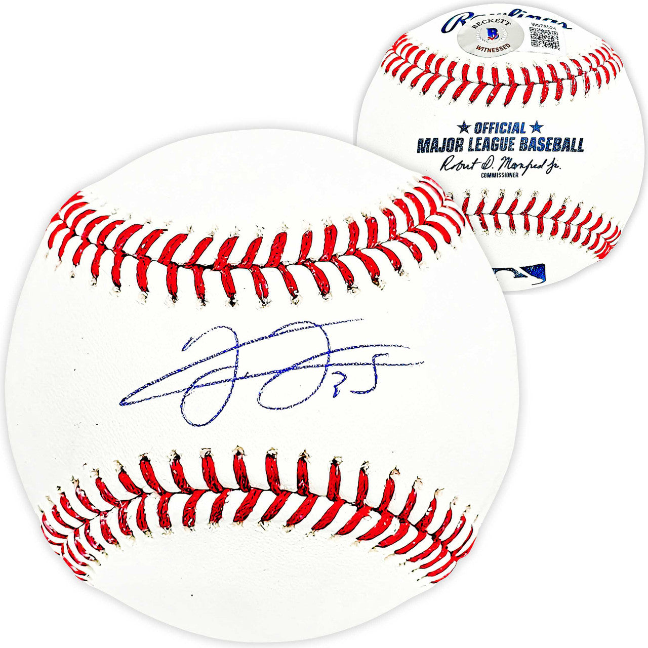 Frank Thomas Signed Official MLB Baseball – Beckett BAS Witness