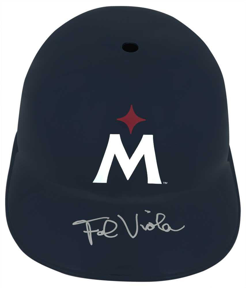 Frank Viola Signed Minnesota Twins Souvenir Replica Batting Helmet - Schwartz Authenticated