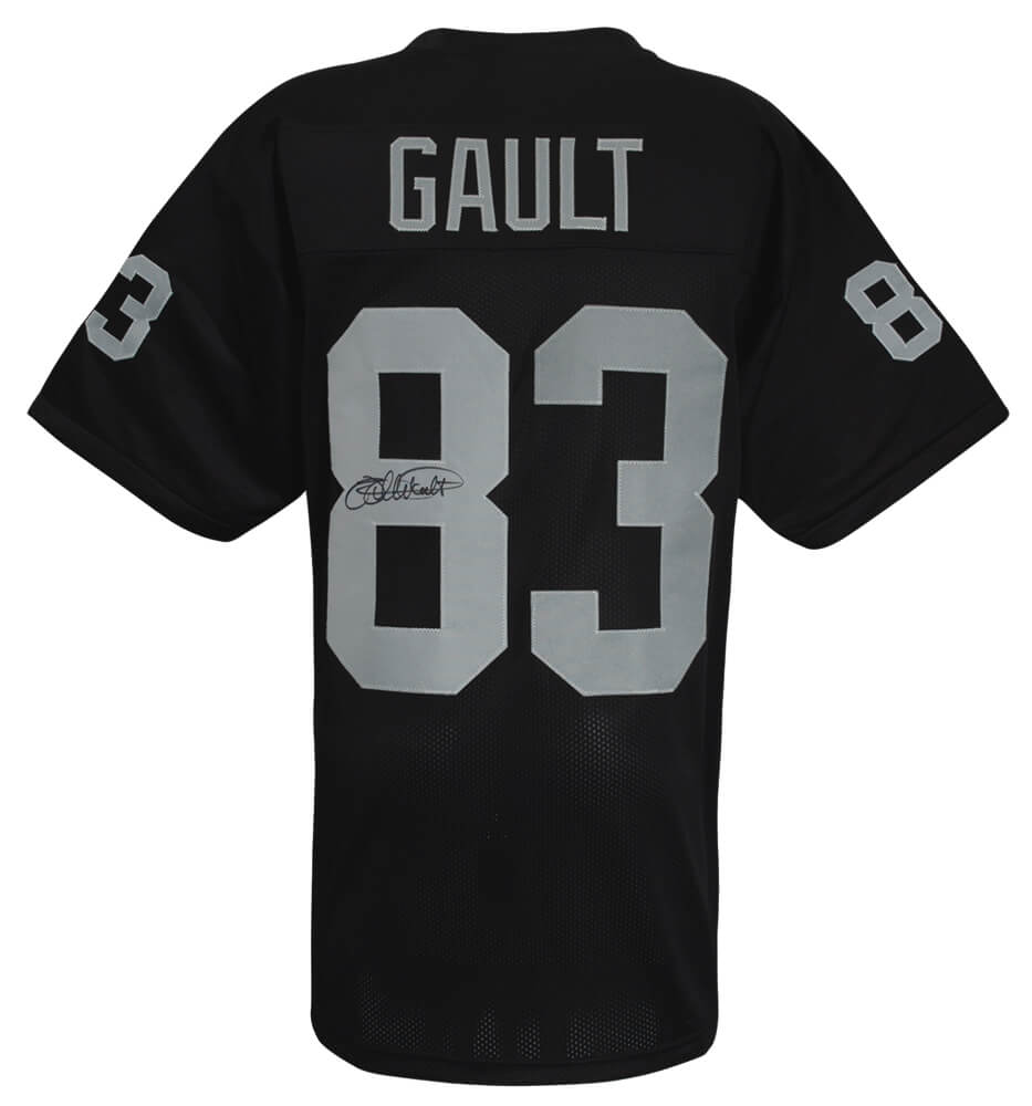Oakland Raiders  Willie Gault Signed Black Custom Football Jersey