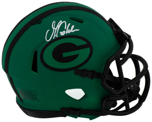 Matthew Golden Signed Green Bay Packers RAVE Riddell Speed Mini Helmet