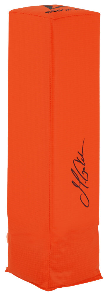 Matthew Golden Signed BSN Orange Football Endzone Pylon
