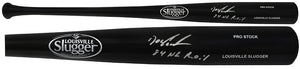 Dwight Gooden Signed Louisville Slugger Pro Stock Black Baseball Bat w/84 NL ROY