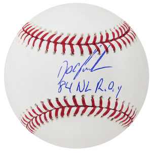 Dwight "Doc" Gooden Signed Official MLB Baseball w/84 NL ROY