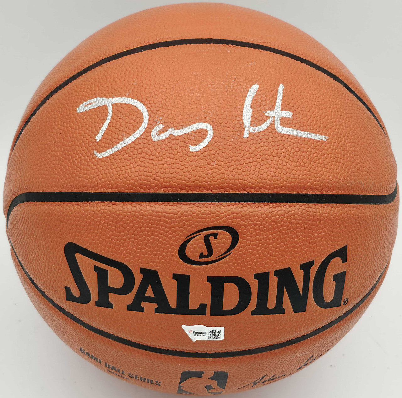 Gary Payton Autographed Spalding NBA Leather Game Basketball Seattle Supersonics Fanatics Holo #B194760