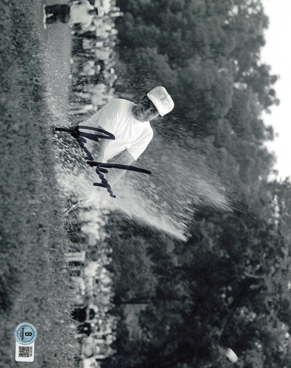 Gary Player Autographed 8x10 Photo Beckett BAS QR #BS30795