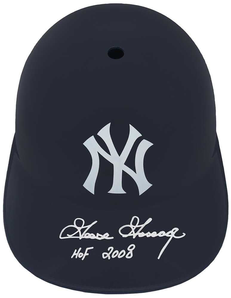 Goose Gossage Signed New York Yankees Souvenir Replica Batting Helmet w/HOF 2008 - Schwartz Authenticated