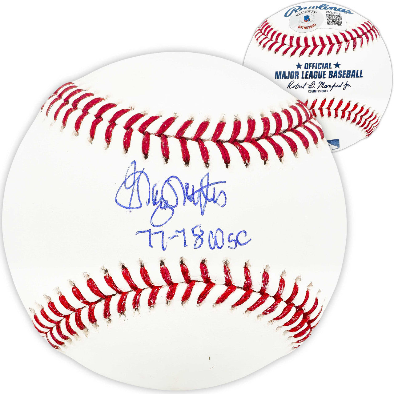 Graig Keyte Graig Nettles Autographed Official MLB Baseball New York Yankees